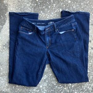 Ann Taylor Curvy Boot Cut Jeans- size 28/6